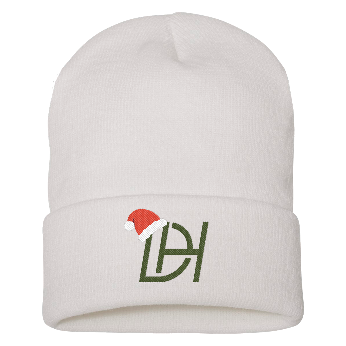 Holiday Beanie - White