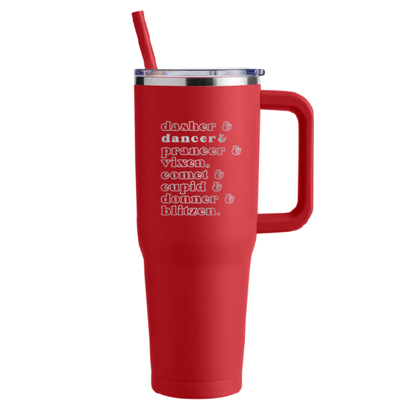 Reindeer Tumbler Mug