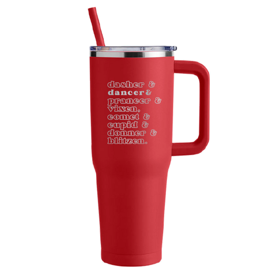 Reindeer Tumbler Mug